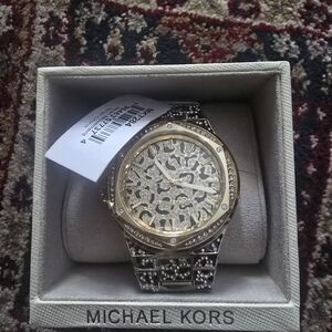 Michael Kors Two-Tone Gold and Silver Watch